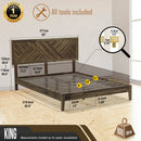 Sierra Solid Wood Bed Frame