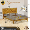 Sierra Solid Wood Bed Frame