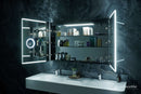 Pagani LED Mirror Cabinet with Defogger, Dimmer, Magnifier & USB outlet Villohome