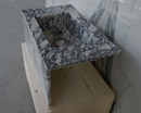 HANDCRAFTED CUSTOM CALACATTA VIOLA MARBLE SINK (NS-085)