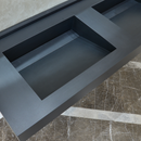 HANDCRAFTED INFINITY – TOTAL BLACK ENGINEERED PORCELAIN SINK (ES-080)