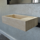 Custom Handmade Travertine Sink (TR-047)