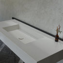 Quartz Bathroom Vanity With Single Sink (QU-092)