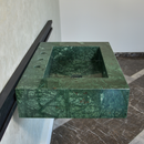 HANDCRAFTED VERDE GUATEMALA CUSTOM MARBLE SINK (NS-079)