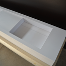 Handcrafted Custom Double Quartz Sink (QU-097)