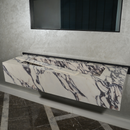 Handcrafted Infinity - Calacatta Viola Engineered Porcelain Sink (ES-095)