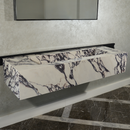 Handcrafted Infinity - Calacatta Viola Engineered Porcelain Sink (ES-095)