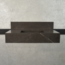 HANDCRAFTED PIETRA GREY MARBLE SINK (NS-054)