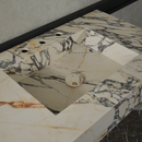 HANDCRAFTED MATERIA CORCHIA GOLD ENGINEERED PORCELAIN SINK (ES-050)