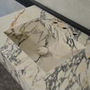 HANDCRAFTED MATERIA CORCHIA GOLD ENGINEERED PORCELAIN SINK (ES-050)