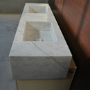 HANDCRAFTED LILAC CUSTOM MARBLE SINK (NS-222)