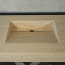 CUSTOM HANDCRAFTED TRAVERTINE SINK (TR-065)