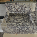 HANDCRAFTED CUSTOM CALACATTA VIOLA MARBLE SINK (NS-096)