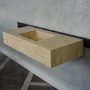 HANDCRAFTED CUSTOM TRAVERTINE SINK (TR-095)