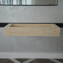 HANDCRAFTED CUSTOM TRAVERTINE SINK (TR-060)