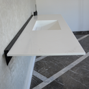 CUSTOM COANTE HIEDRA QUARTZ SINK / SUITABLE FOR WALL MOUNTING QUARTZ VANITY (QU-112)