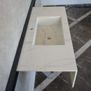 HANDCRAFTED CALACATTA GLORY HIGH ENGINEERED PORCELAIN SINK (ES-070)