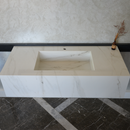 HANDCRAFTED CALACATTA GLORY HIGH ENGINEERED PORCELAIN SINK (ES-070)