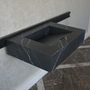 HANDCRAFTED NERO MARQUINIA HIGH ENGINEERED STONE SINK (ES-046)