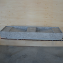 HANDCRAFTED CUSTOM TUNDRA GREY MARBLE SINK (NS-155)