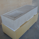 HANDCRAFTED CUSTOM TRAVERTINE SINK (TR-116)
