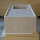 HANDCRAFTED CUSTOM TRAVERTINE SINK (TR-116)