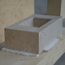HANDCRAFTED CUSTOM HERA BEIGE MARBLE SINK (NS-080)