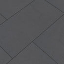 Dimensions graphite 12x24 glazed porcelain floor and wall tile NDIMGRA1224 N product shot angle view