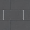 Dimensions Graphite 24"x48" Glazed Porcelain Floor And Wall Tile NDIMGRA2448-N product shot top wall view