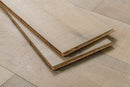 Engineered Hardwood European Oak 9" Wide, 73.23" RL, 5/8" Thick Wirebrushed Audere Native Birch - Mazzia Collection plank view