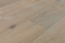 Engineered Hardwood European Oak 9" Wide, 73.23" RL, 5/8" Thick Wirebrushed Audere Native Birch - Mazzia Collection angle view 2