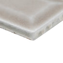Dove gray beveled 12x12 glossy ceramic meshmounted mosaic wall tile  msi collection SMOT-PT-DG-2X6B product shot profile view 2