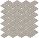 Dove gray diamond 12.28x12.8 glazed ceramic meshmounted mosaic tile  msi collection SMOT-PT-DG-DIAMOND product shot profile view 2