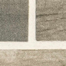 Driftwood interlocking 11.81 in x 11.81 in glass meshmounted mosaic tile SMOT-GLSIL-DRIFT6MM product shot wall view 6