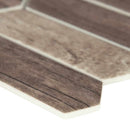 Driftwood picket 9.5X14 glass mesh mounted mosaic tile SMOT GLSPK DRIFT6MM product shot profile view