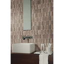 Driftwood picket 9.5X14 glass mesh mounted mosaic tile SMOT GLSPK DRIFT6MM product shot wall view