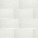 Durban white 12X24 polished porcelain floor and wall tile NDURWHI1224P product shot multiple tiles top view