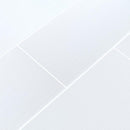 Dymo Stripe White 12"x24" Ceramic Wall Tile Glossy - MSI Collection