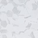 Eden statuary 12x12 2 hexagon porcelain matte mesh mounted mosaic tile NEDEST2X2HEX product shot wall view