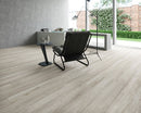 SPC Vinyl Rigid Core 7" Width 60" RL, 6mm Thick, 1.5mm IXPE Elite Sepia Silva Floors - Mazzia Collection Product shoot Garden view 2
