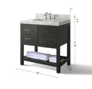 Elizabeth 36" Bath Vanity Set