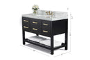 Elizabeth 48" Bath Vanity Set