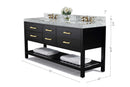 Elizabeth 72" Bath Vanity Set