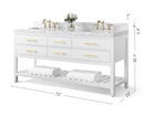 Elizabeth 72" Bath Vanity Set
