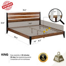 Emery Solid Wood Bed Frame
