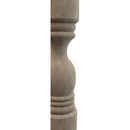 Emperador Light marble balustrade polished MEGBC05 profile view