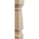 Emperador Light marble balustrade polished MEGBC06 profile view