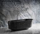 Coesistere 67" Freestanding Forged Carbon Fiber Bathtub Villohome