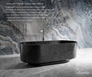 Odessa 67" Freestanding Forged Carbon Fiber Bathtub Villhome