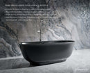 Fiore Freestanding Solid Surface Bathtub VH